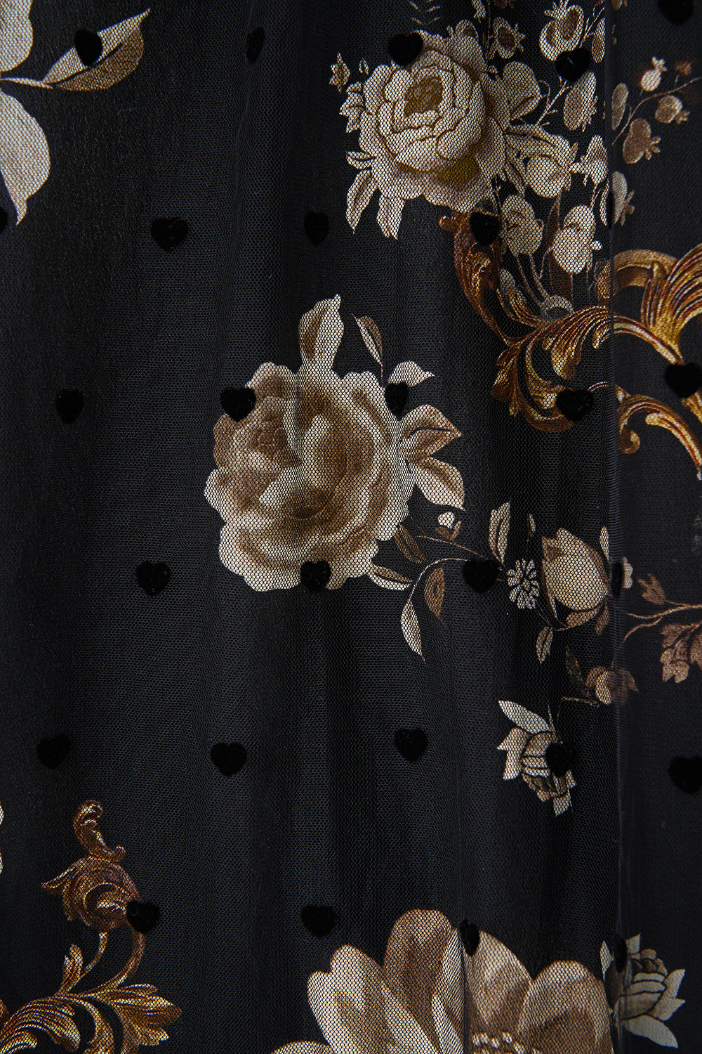 WAISTBAND RUFFLE HEM SKIRT FLAMENCO FOLKLORE