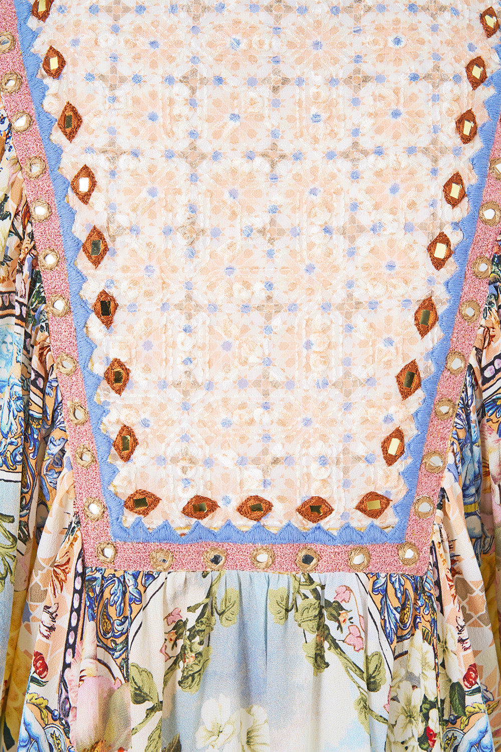 DROP SHOULDER RUFFLE DRESS THE ARCHITECTS OF ALCÁZAR