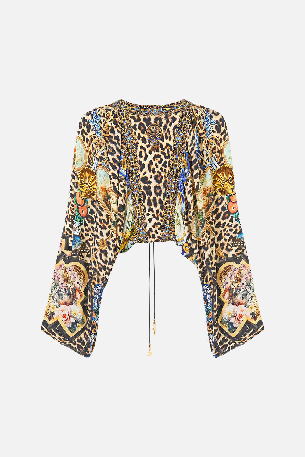 LACE UP FRONT BLOUSON SLEEVE BLOUSE SEVILLIAN STYLE