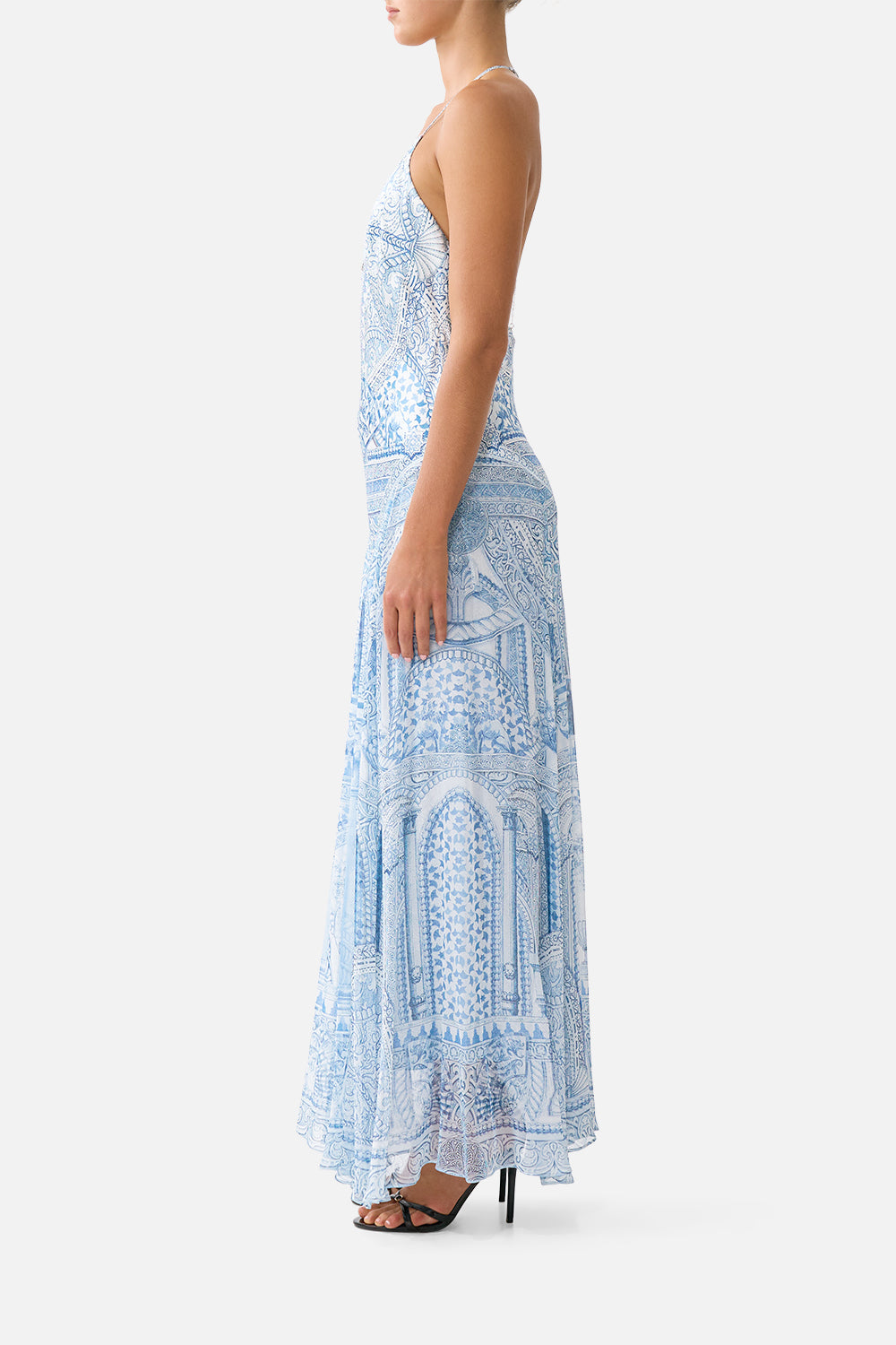HARDWARE DETAIL SLIP DRESS THE HUM OF THE ALHAMBRA