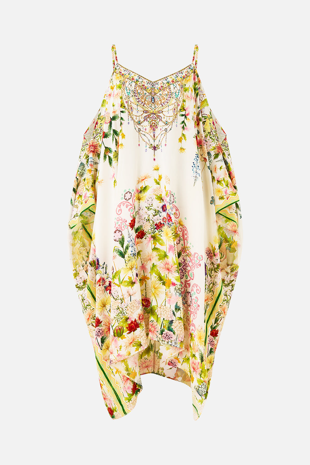 SHORT DROP SHOULDER STRAP KAFTAN THE CALL OF CATALONIA