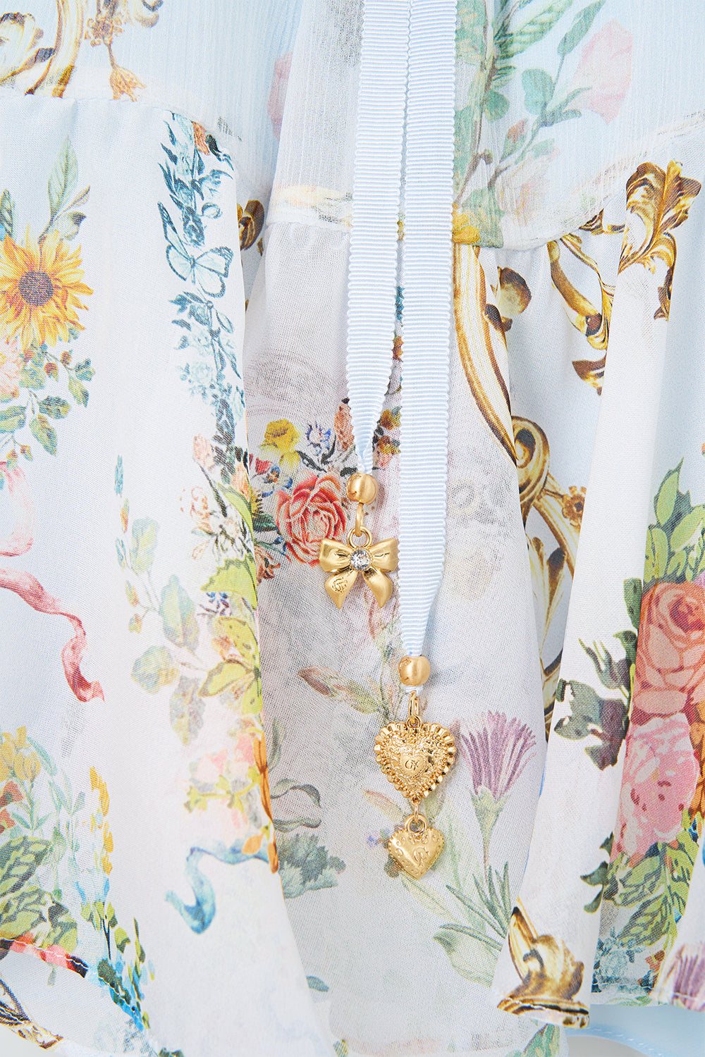 RUFFLE SLEEVE SHORT DRESS SEVILLE SWEETHEART