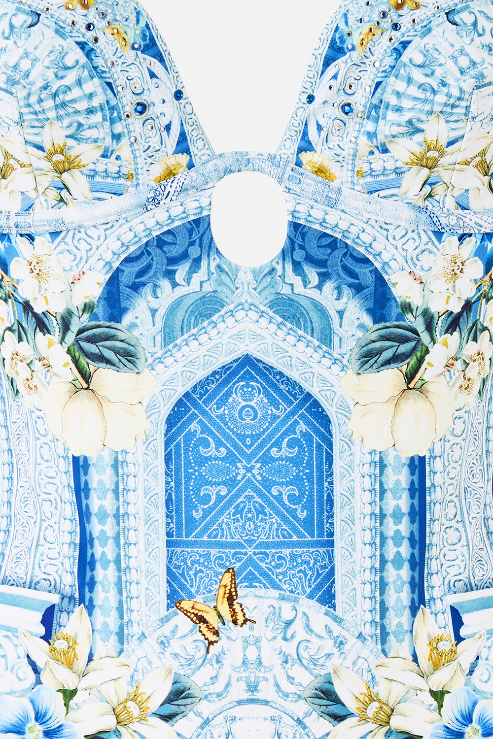 CONTINUOUS UNDERWIRE ONE PIECE WITH KEYHOLE DE NADA GRANADA