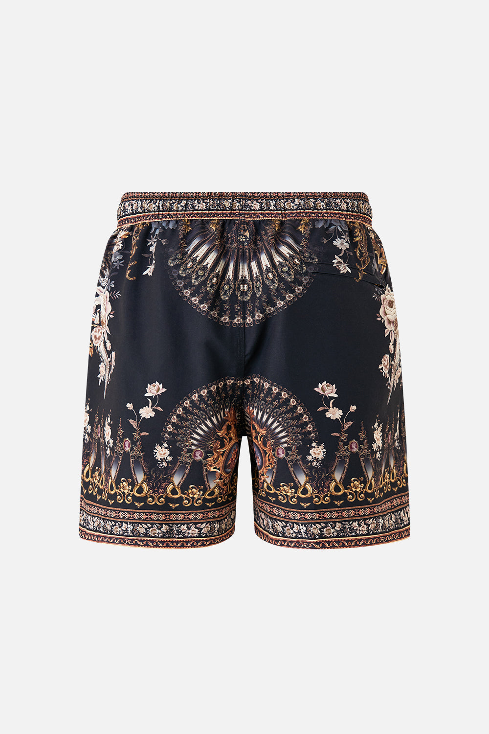 MID LENGTH BOARDSHORT WITH ELASTIC WAIST FLAMENCO FOLKLORE