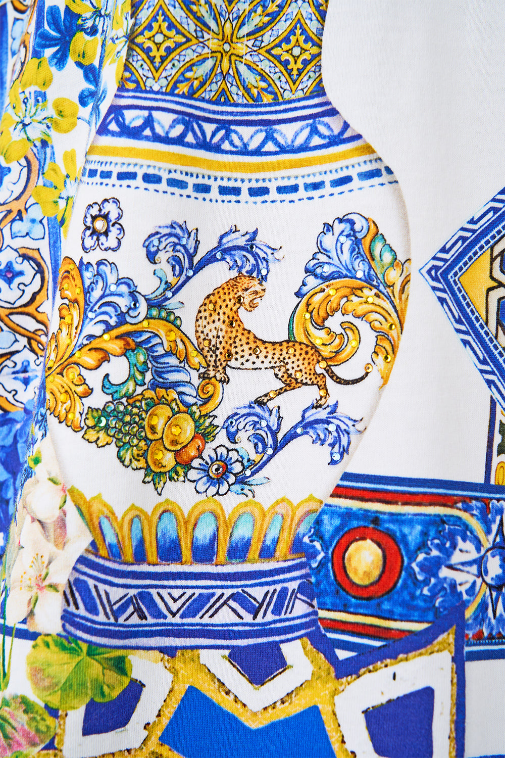 SLIM FIT ROUND NECK T-SHIRT ESPAÑA NIRVANA