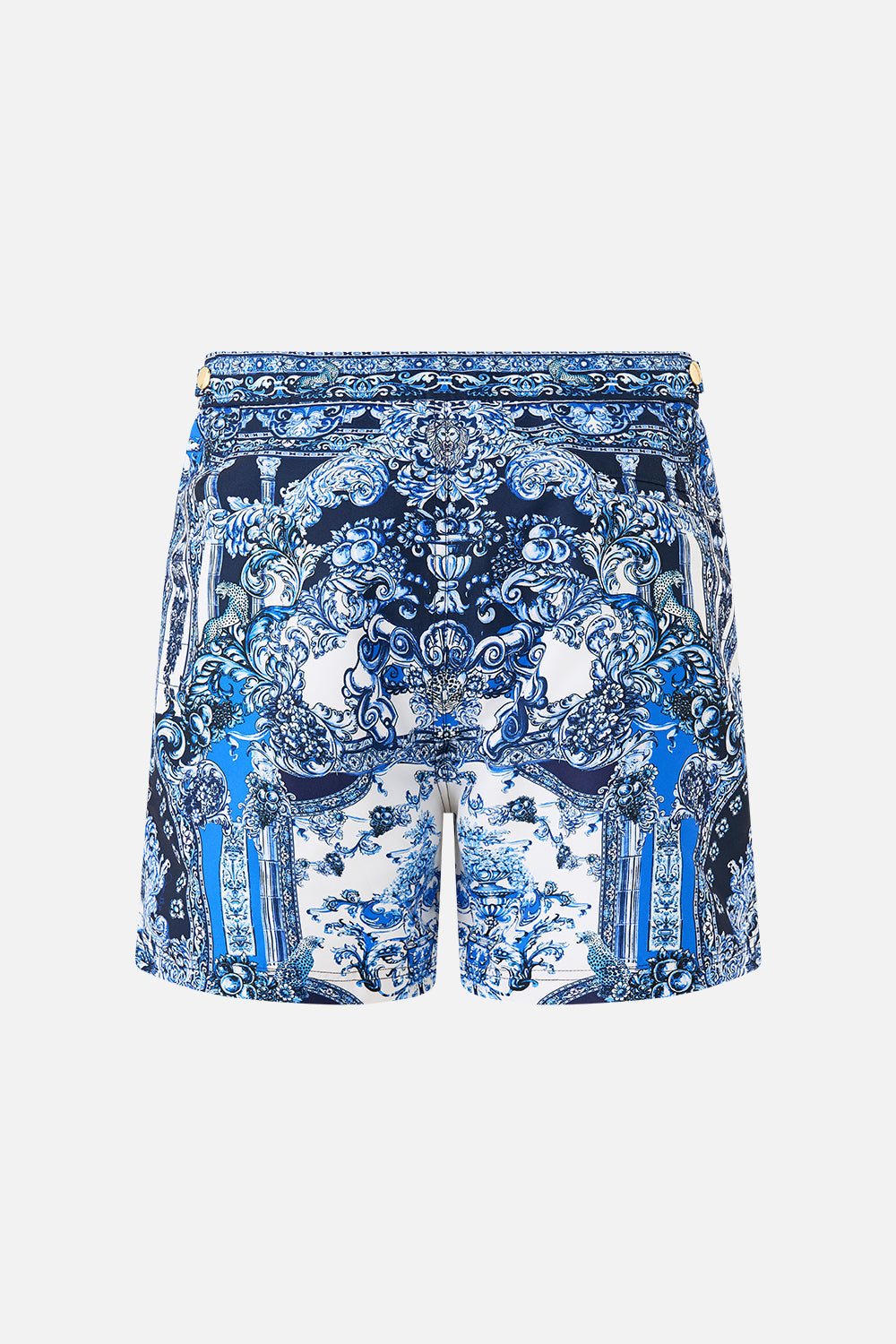 MID LENGTH BOARDSHORT WITH FIXED WAIST A TILED WONDERLAND