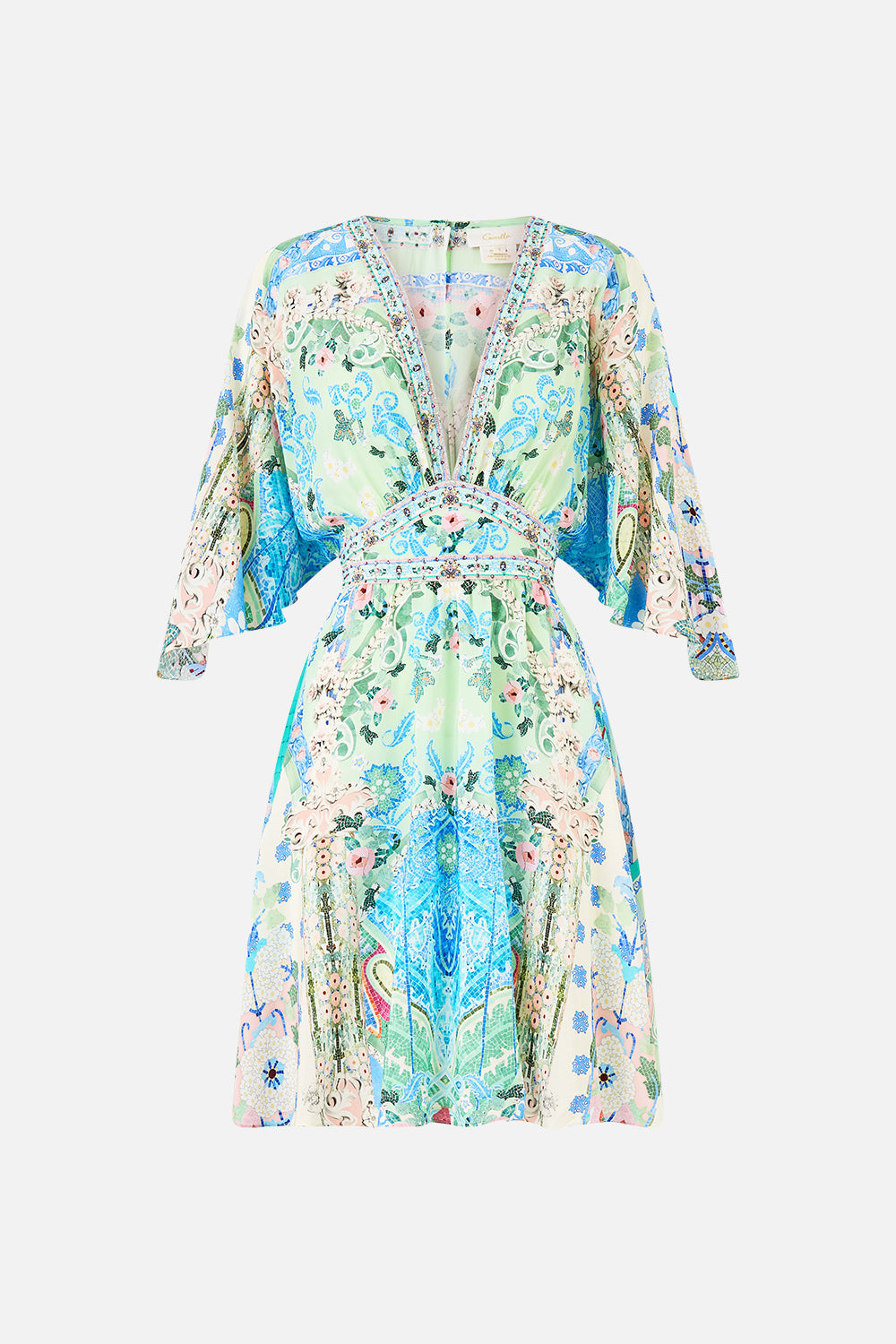 SHORT WAISTED DRESS MIDSUMMER MOSAICS