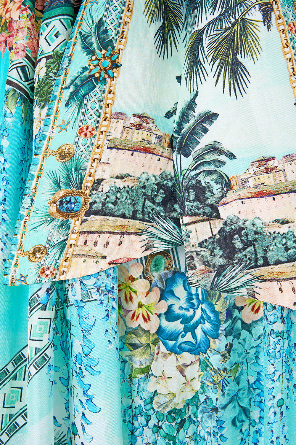 TIE NECK LONG DRESS BALEARIC BEBÉ