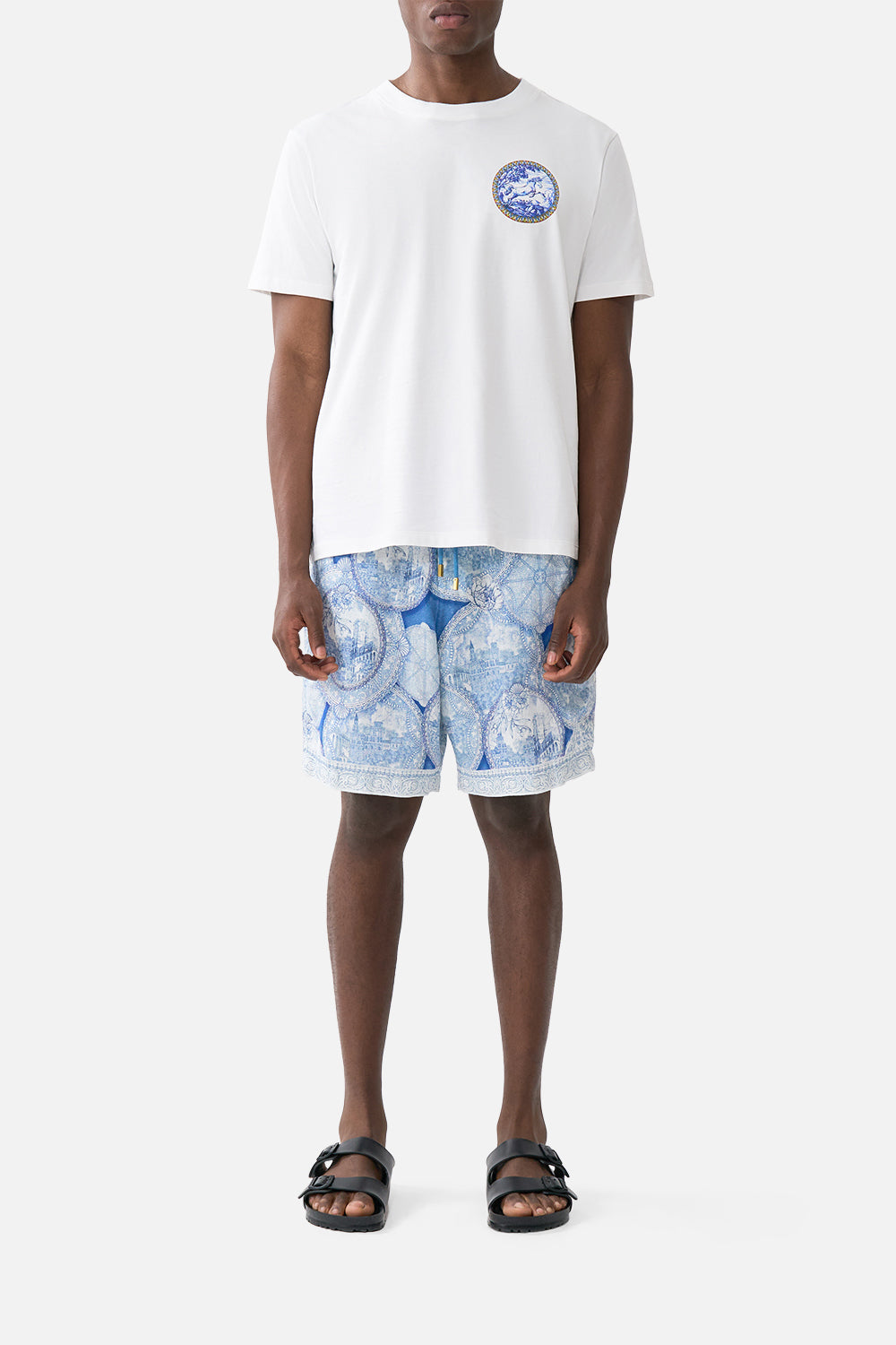 LONG WALK SHORT WITH ELASTIC BACK DE NADA GRANADA