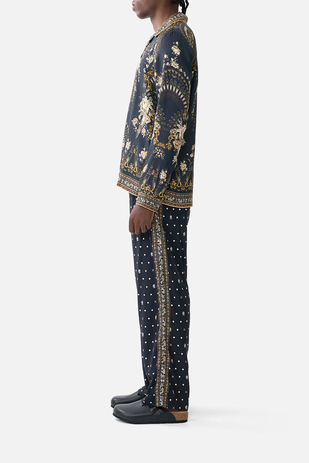 LOUNGE PANT WITH ELASTIC WAIST FLAMENCO FOLKLORE