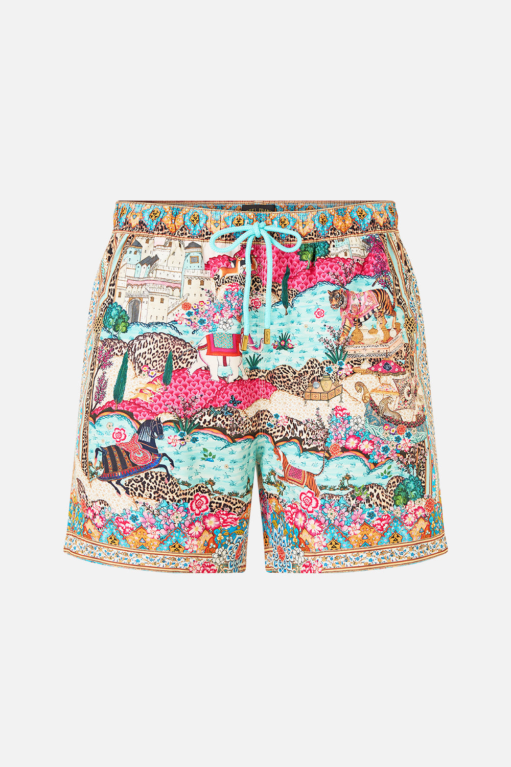 MID LENGTH BOARDSHORT WITH ELASTIC WAIST MINIATURE MOMENTS
