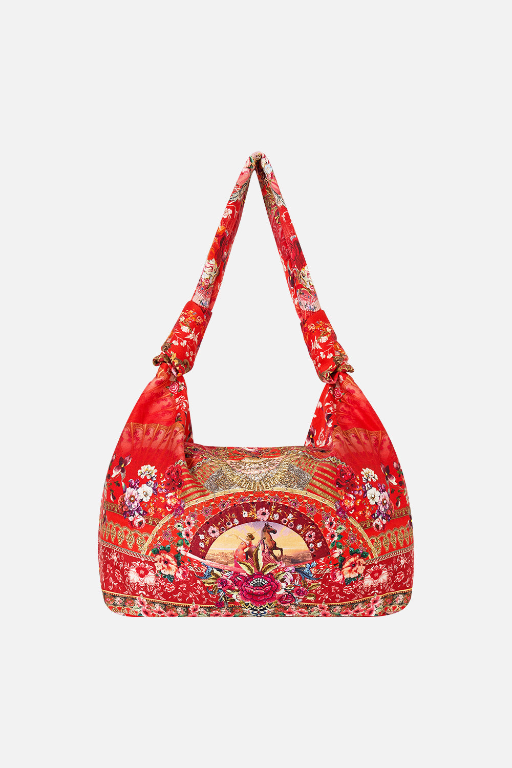 SLOUCH SHOULDER BAG WITH KNOT DETAILS OLÉ OLÉ