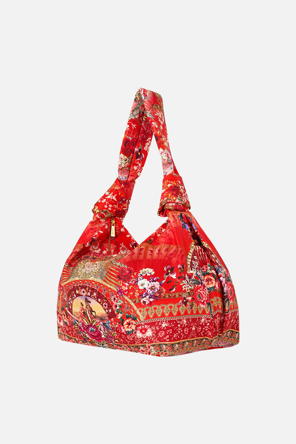 SLOUCH SHOULDER BAG WITH KNOT DETAILS OLÉ OLÉ