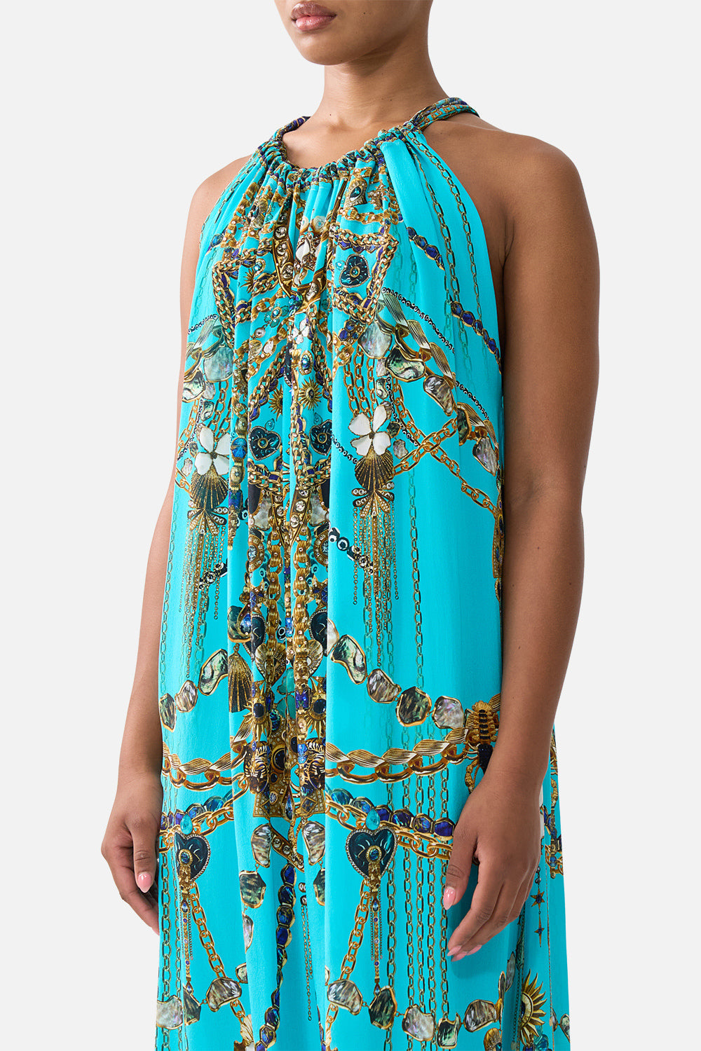 DRAWSTRING DRESS TOTEMS AND TREASURES