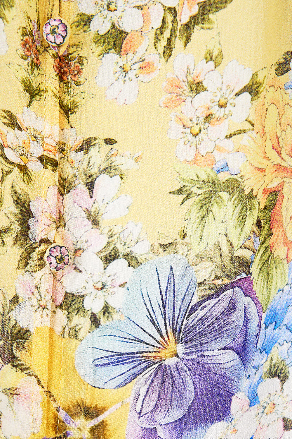 DETACHABLE PUSSY BOW RAGLAN BLOUSE DARLING BUDS