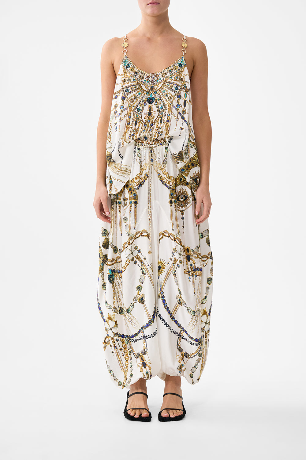 T-BACK SHOESTRING TOP CHAIN GANG