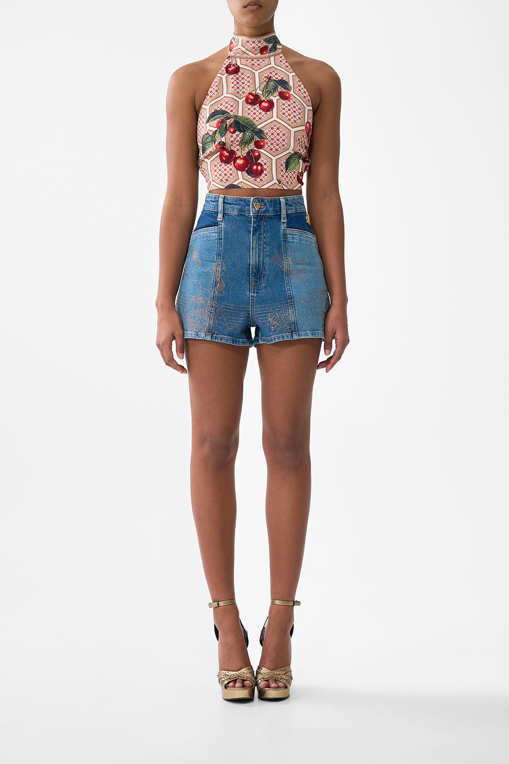 JENNA ZODIAC ZONE SHORT DENIM