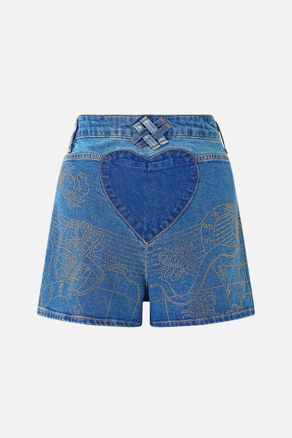 JENNA ZODIAC ZONE SHORT DENIM