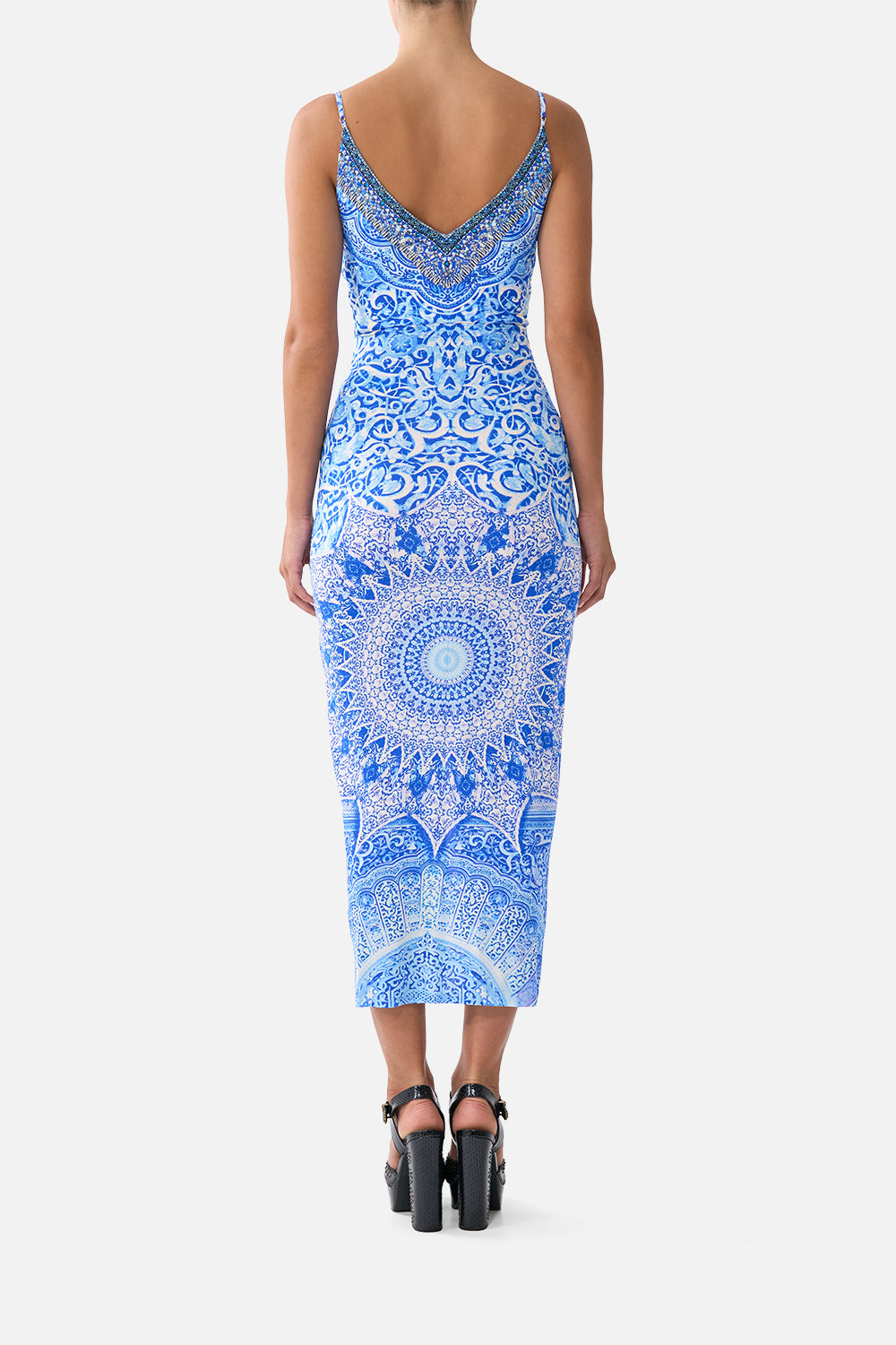 STRAPPY DRESS WITH TWIST FRONT THE BOSPHOROUS