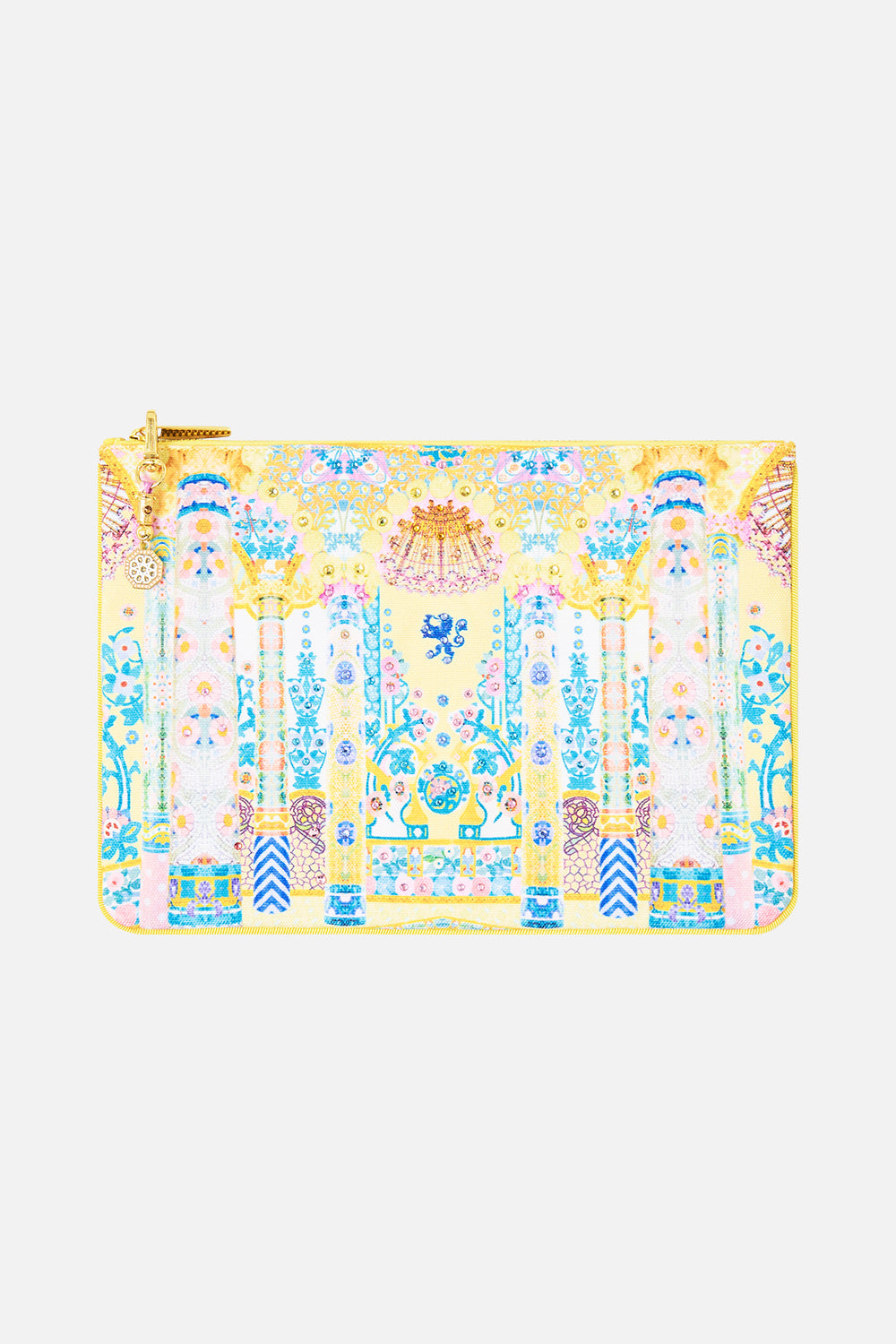 The CAMILLA LINA PADDED THONGS MEET ME IN MALLORCA in our MEET ME IN MALLORCA print.