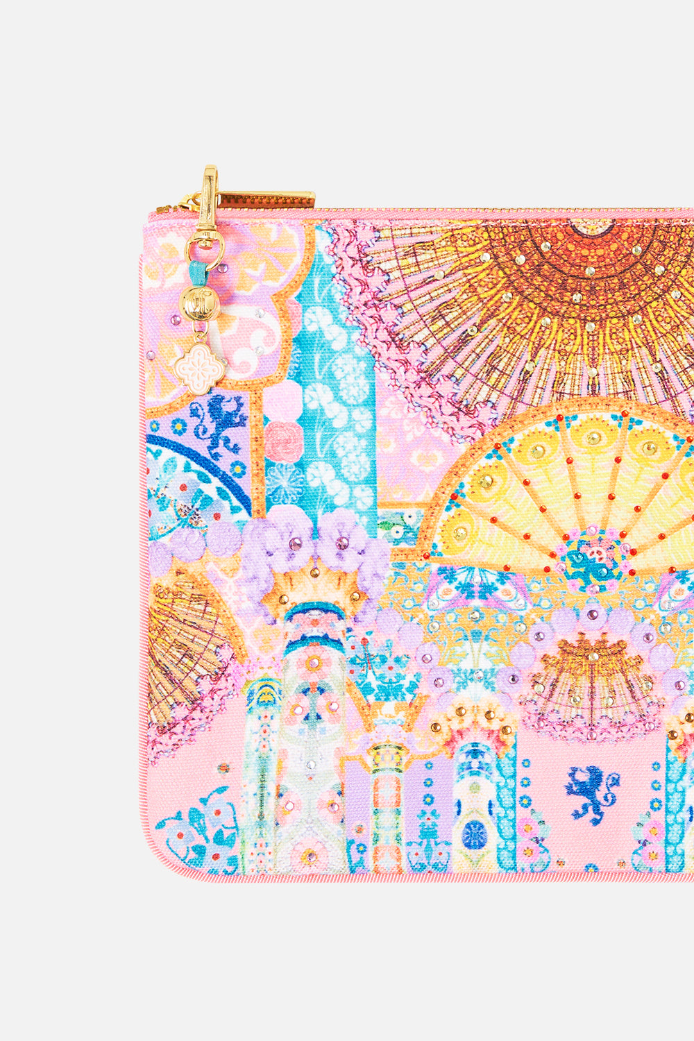 SMALL CANVAS CLUTCH HOWDY GAUDI