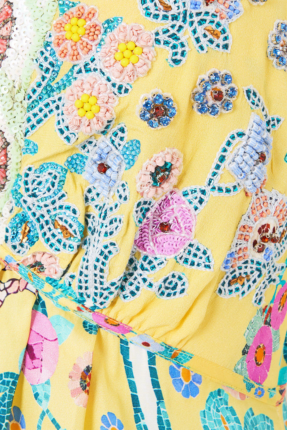 TIERED DRESS WITH HARDWARE BARCELONA BEBÉ