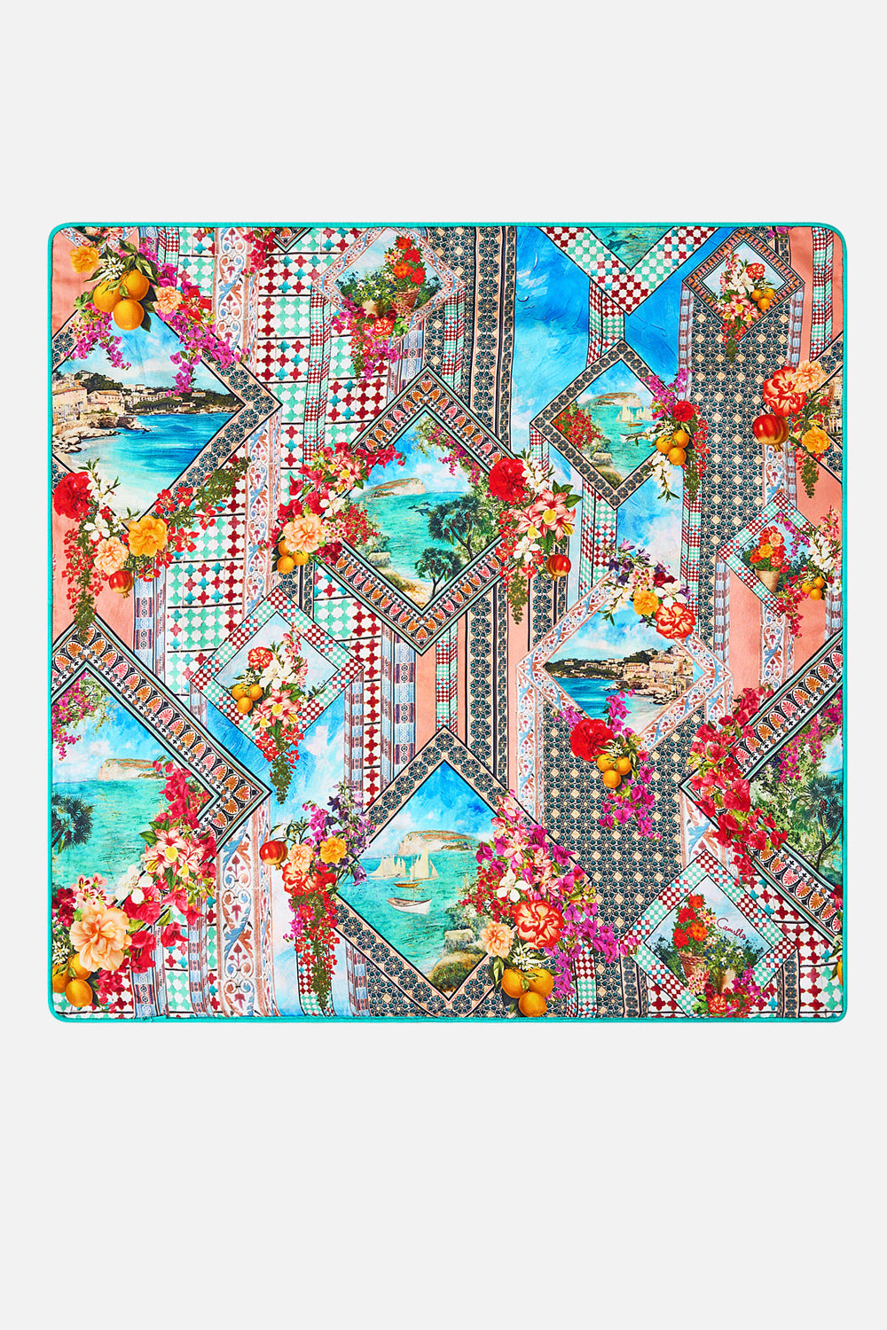 LARGE SQUARE CUSHION MEET ME IN MALLORCA