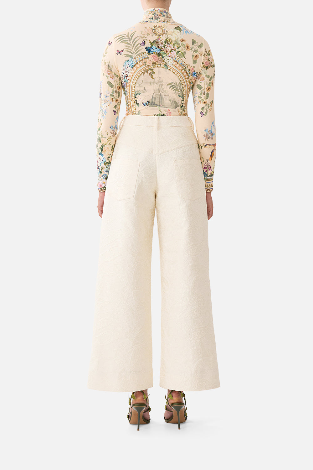 RELAXED TROUSER WITH BACK YOKE MIDSUMMER MASTERPIECE