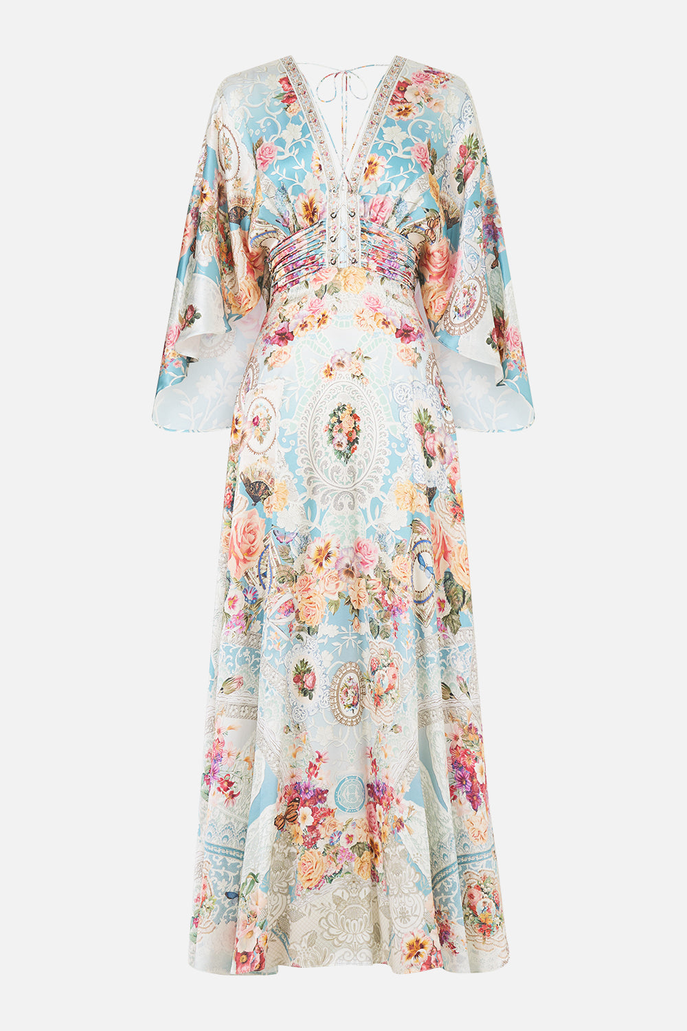 The CAMILLA DIPPED WAIST PANELLED BIKINI BOTTOM CHINOISERIE CHILD in our CHINOISERIE CHILD print.