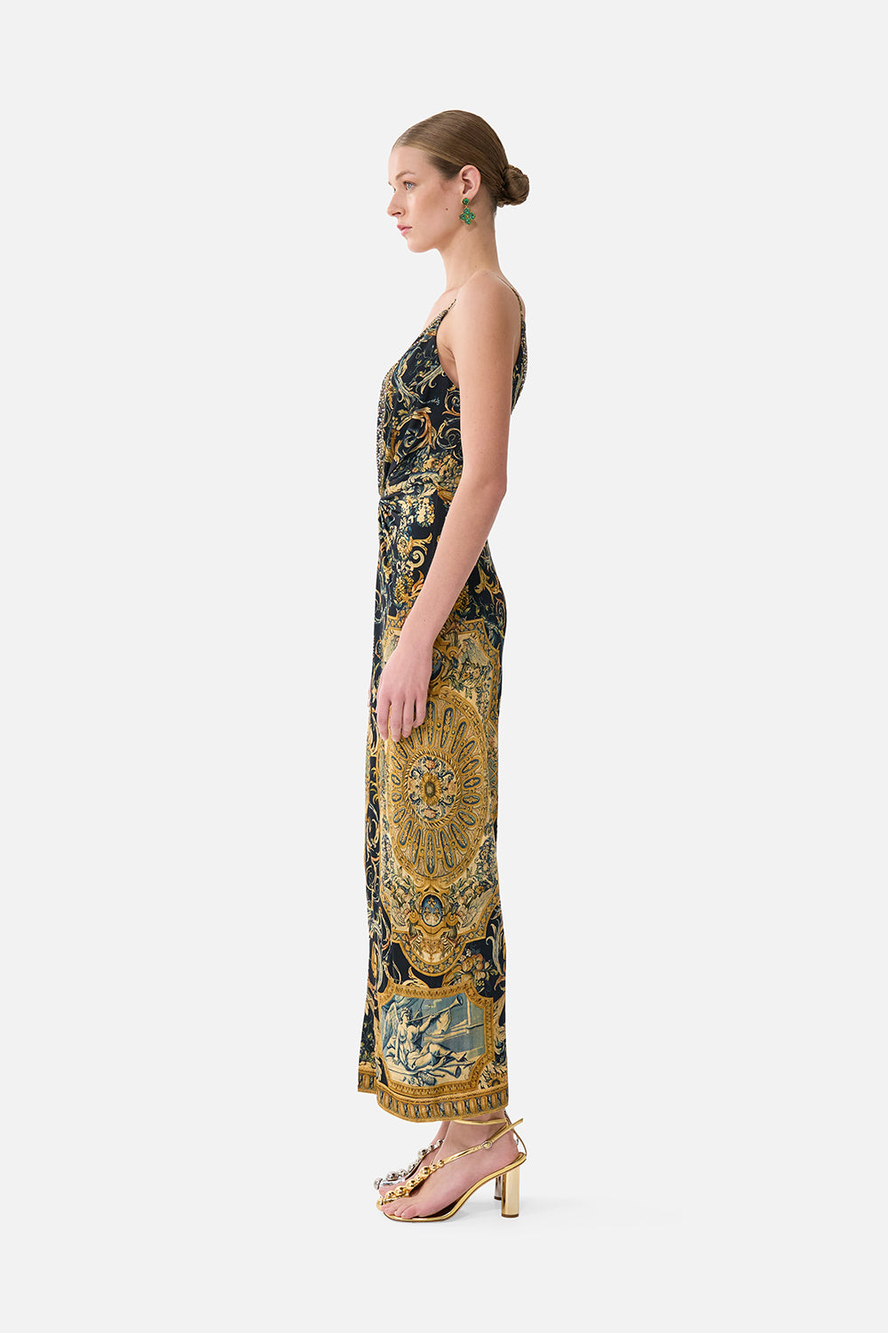 STRAPPY DRESS WITH TWIST FRONT MUSEUM MEMOIRS