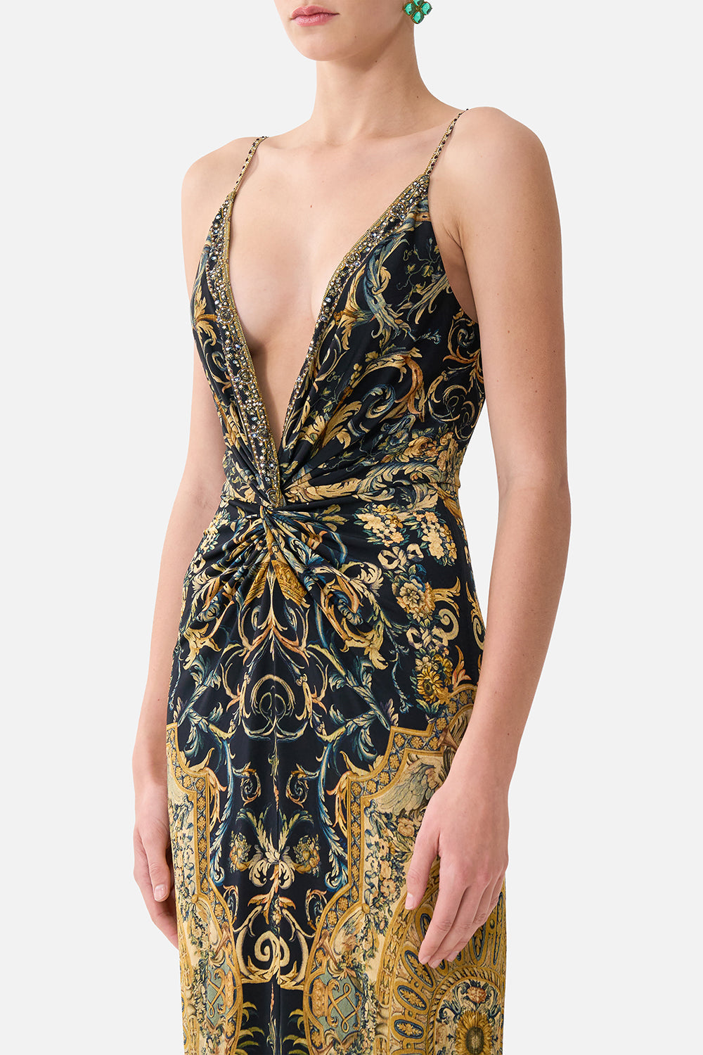 STRAPPY DRESS WITH TWIST FRONT MUSEUM MEMOIRS