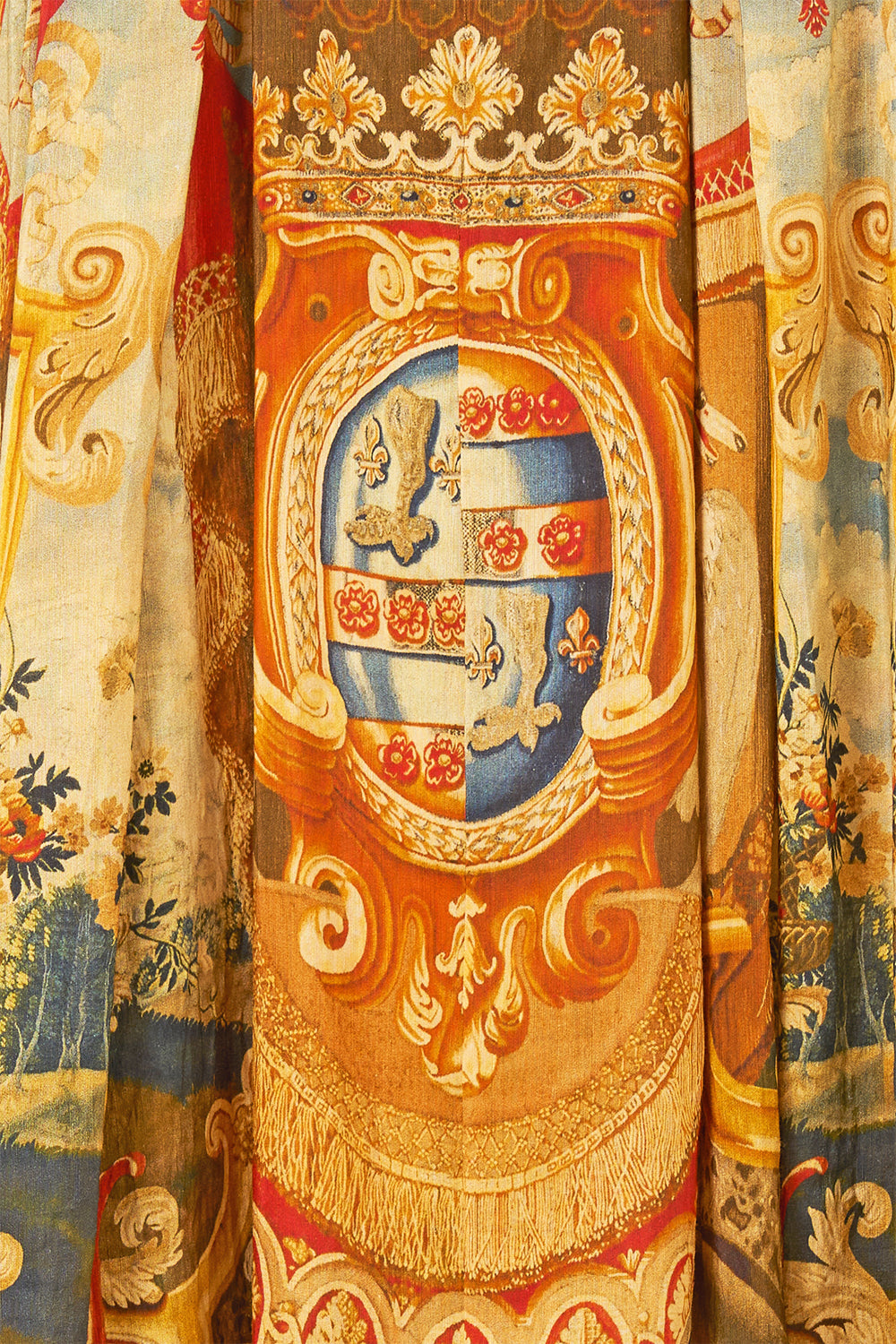 CORSET WAIST MAXI SKIRT LIFE’S RICH TAPESTRY