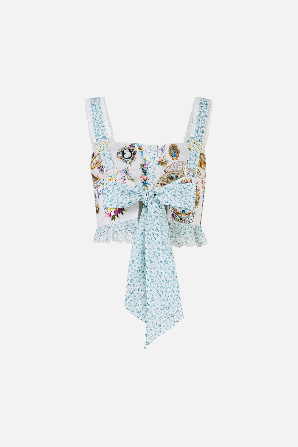 The CAMILLA LEGGINGS NIGHT GARDEN in our print.