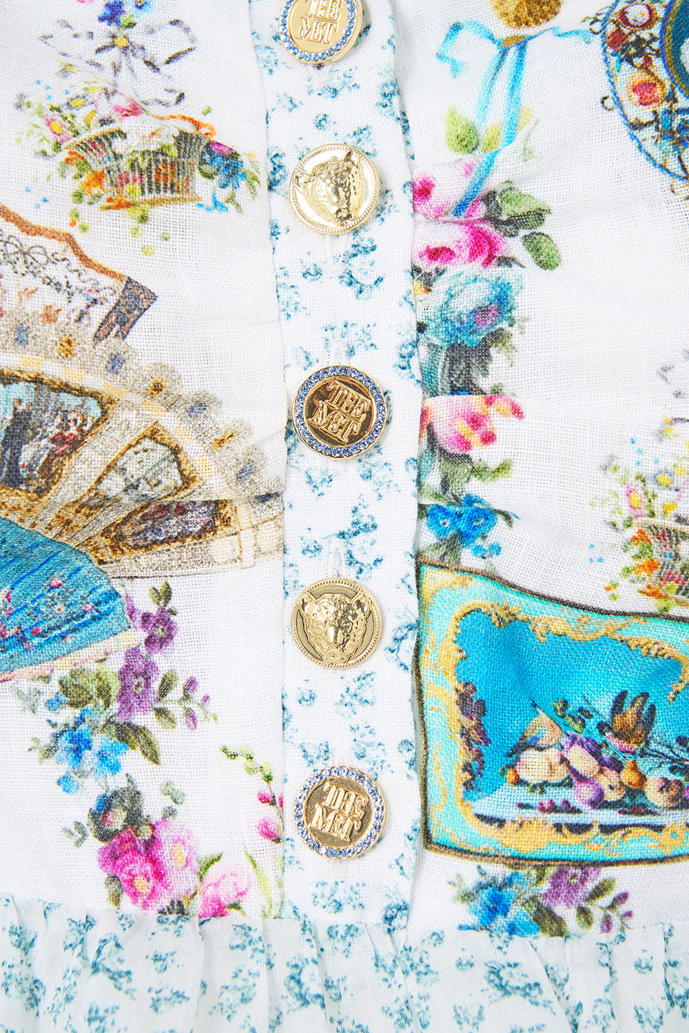 The CAMILLA LEGGINGS NIGHT GARDEN in our print.