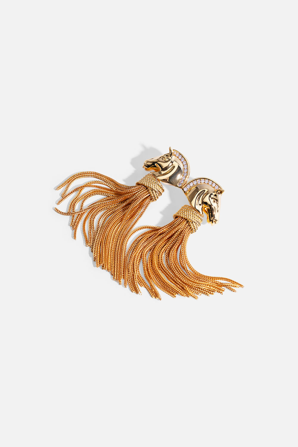SAVAGE BEAUTY TASSEL EARRINGS GOLD
