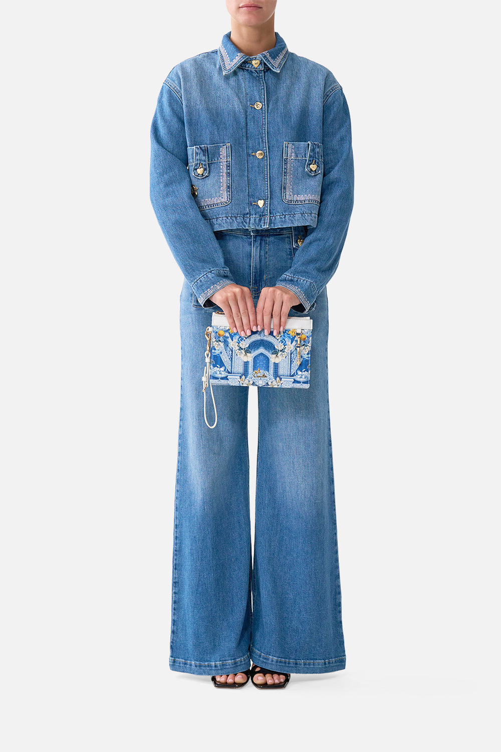 CLUTCH WITH WRISTLET DE NADA GRANADA