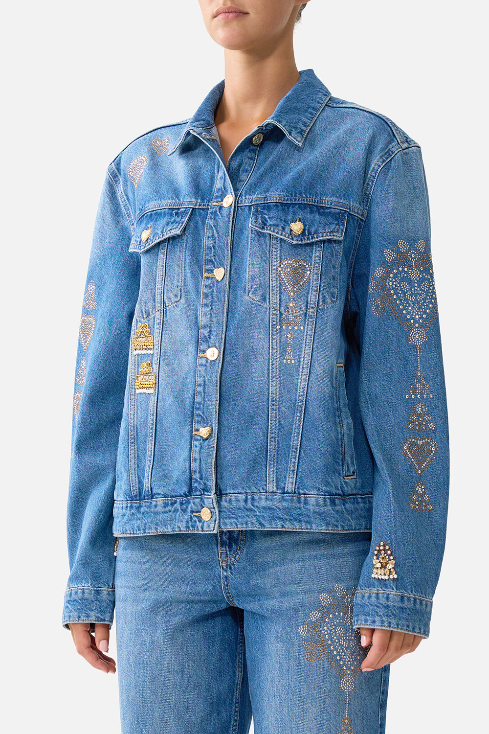 RELAXED DENIM JACKET DENIM