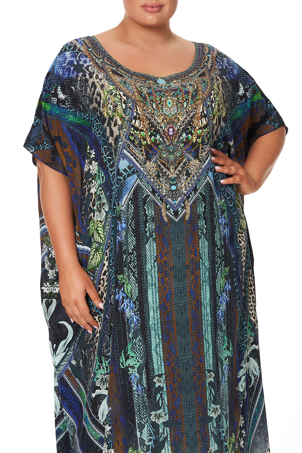 ROUND NECK KAFTAN KOMODO QUEEN