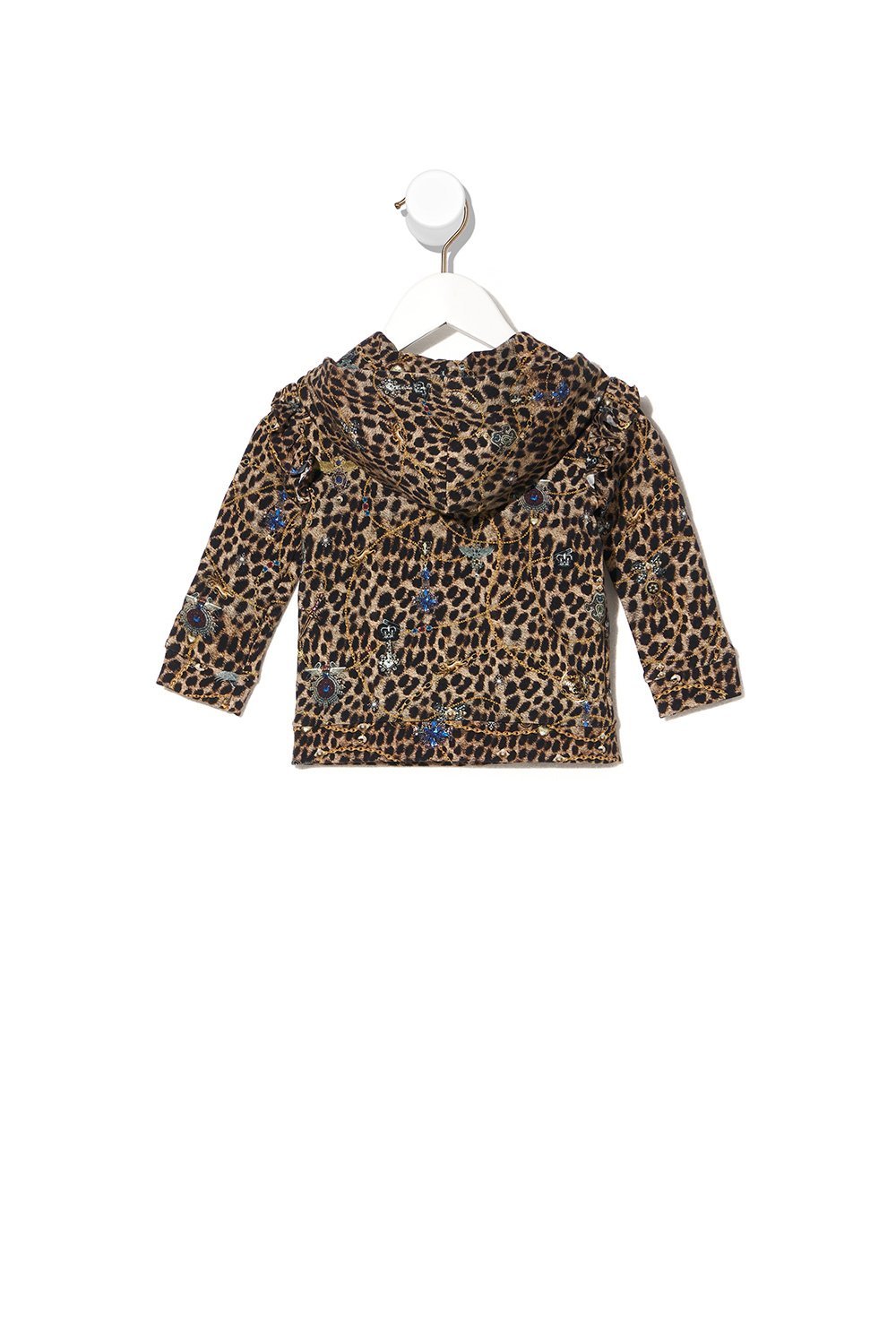 BABIES FRILL HOODIE JACKET POETIC ANARCHY