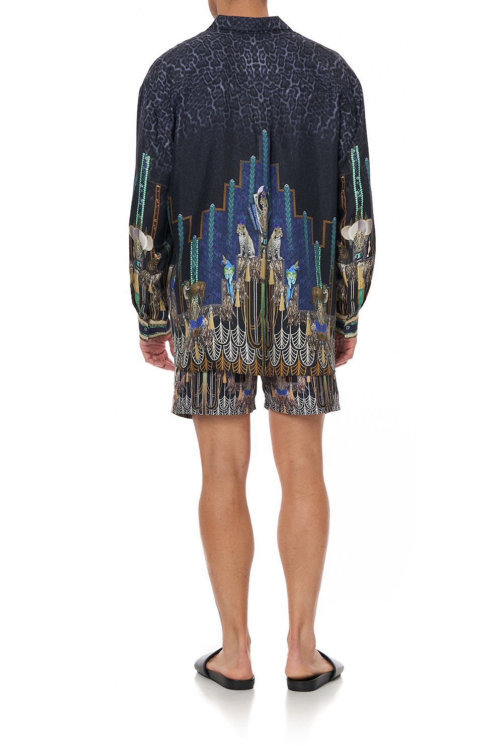 MENS OVERSIZED SHIRT DRIPPING IN DECO