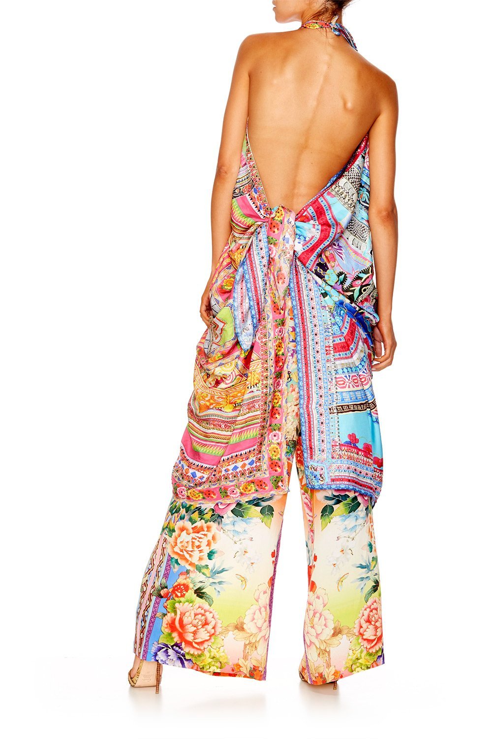 HANI HONEY LARGE SQUARE SCARF