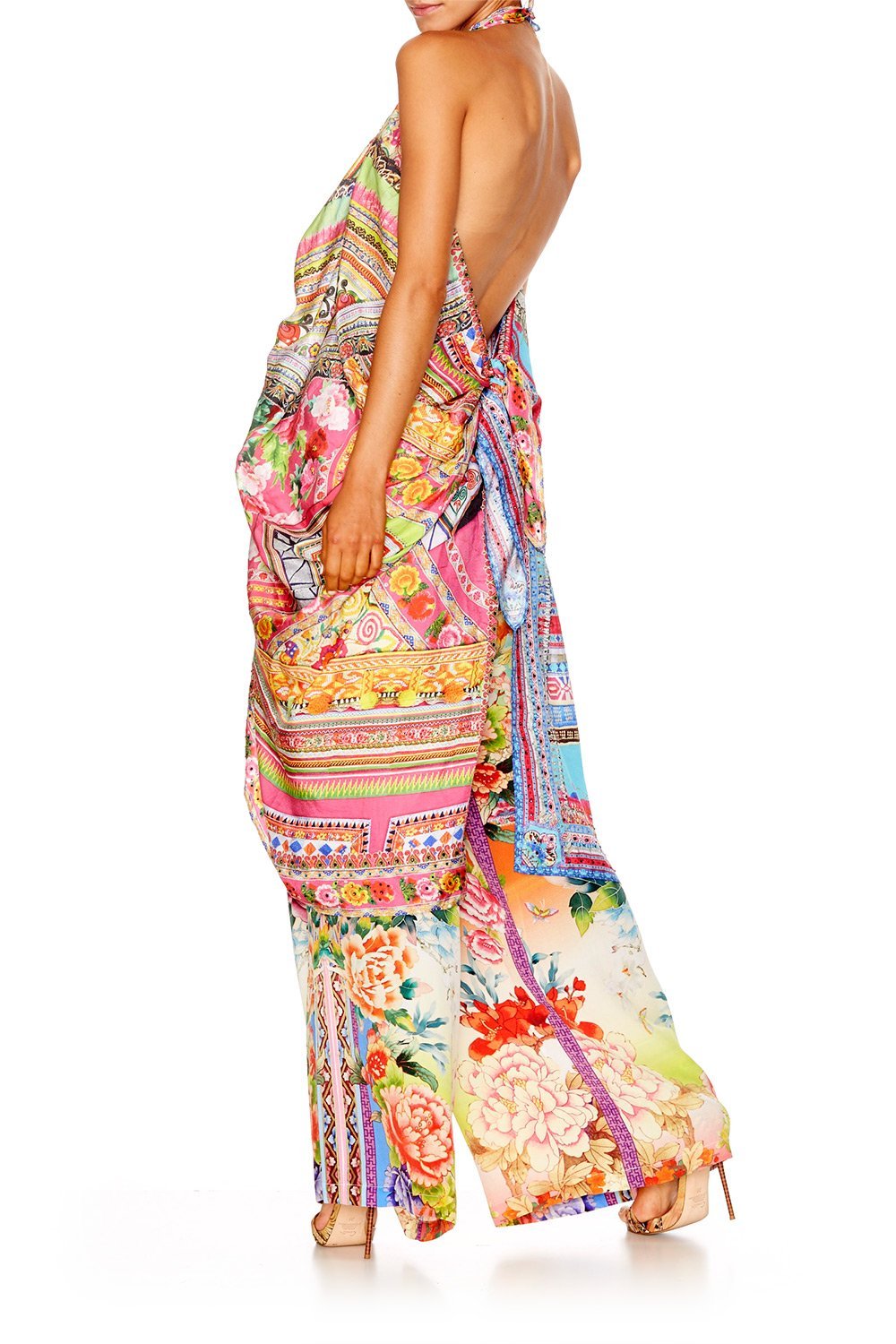 HANI HONEY LARGE SQUARE SCARF