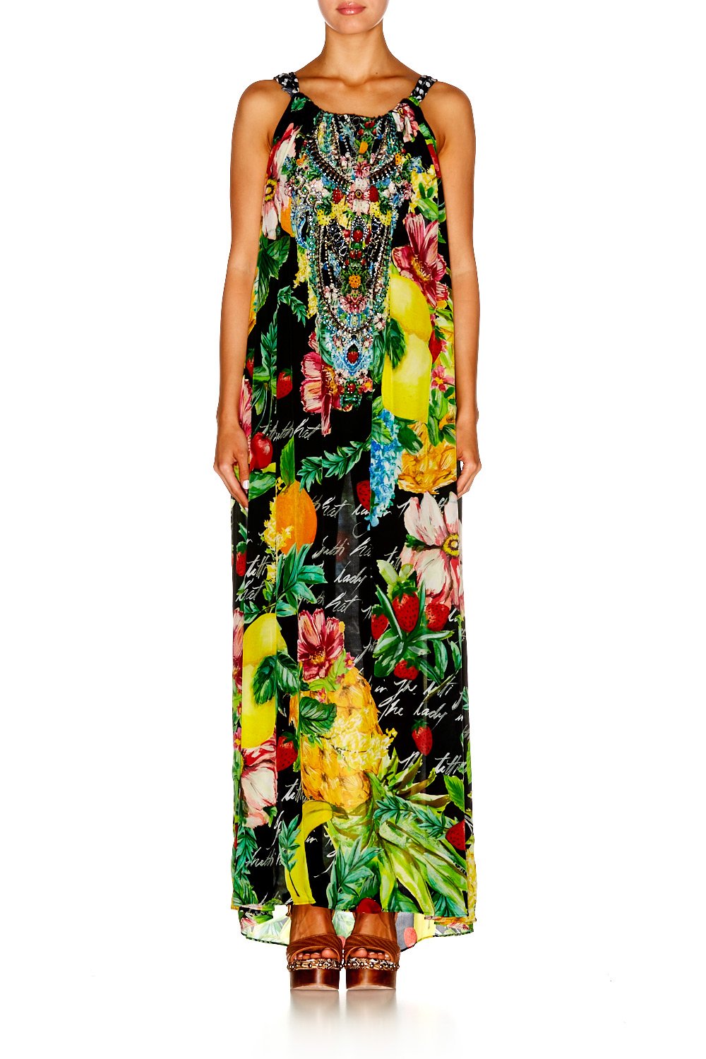 CALL ME CARMEN DRAWSTRING DRESS