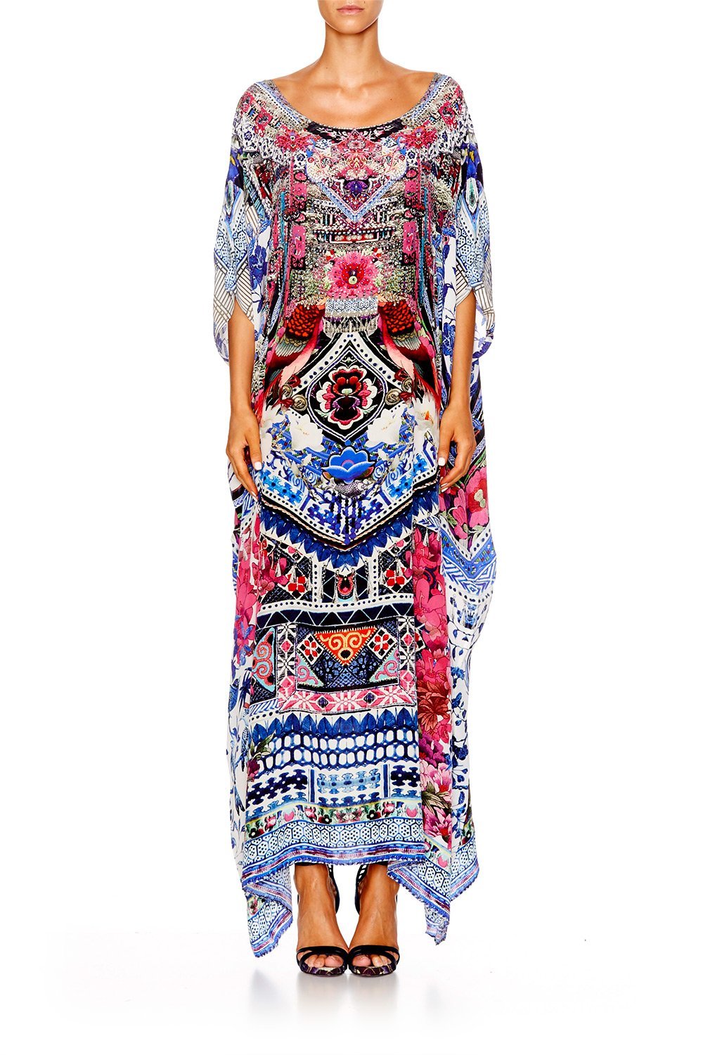 FROM KAILI WITH LOVE ROUND NECK KAFTAN