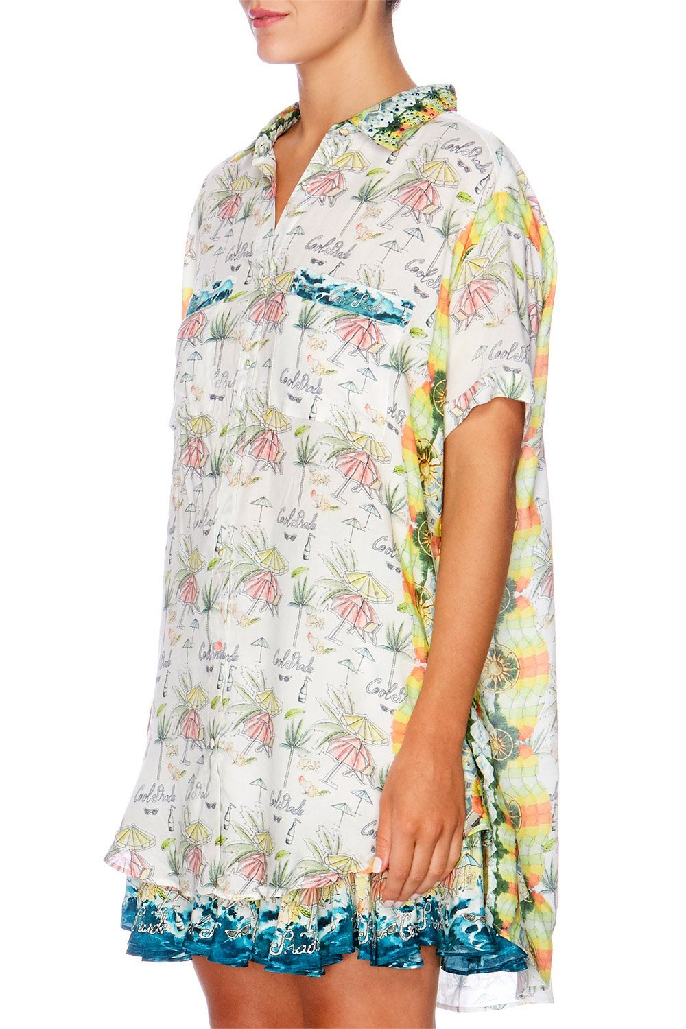 SUNDOWNERS PATCH POCKET SHIRT W SLEEVE