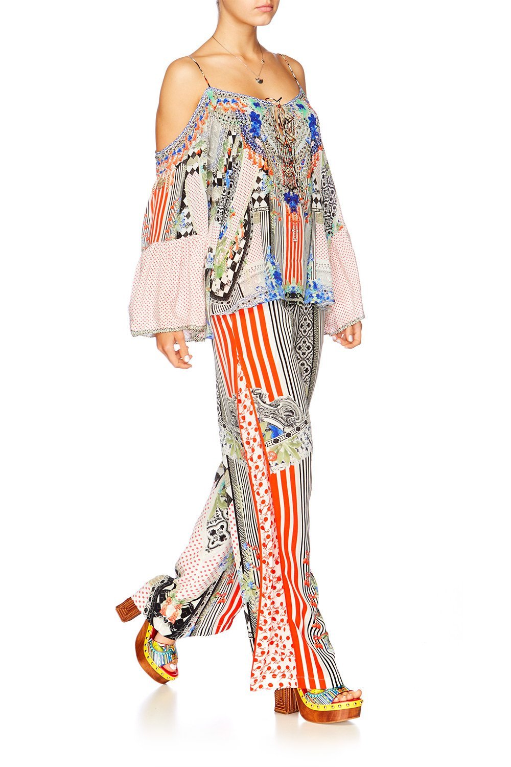 MEET ME HERE DROP SHOULDER TOP