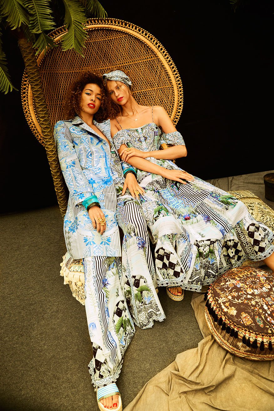 THE SWEET ESCAPE LONG BUTTON DOWN TIERED DRESS