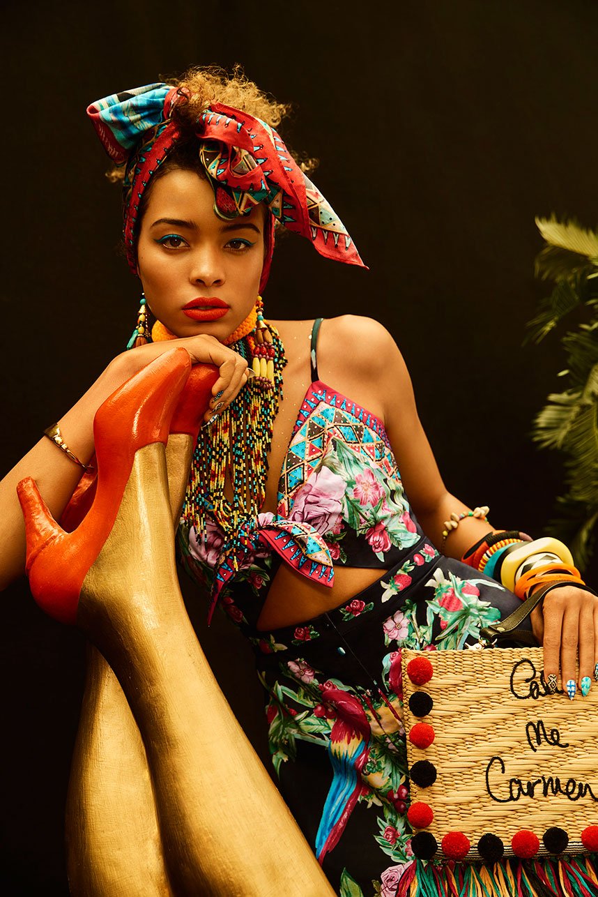 TOUCAN PLAY LARGE SQUARE SCARF