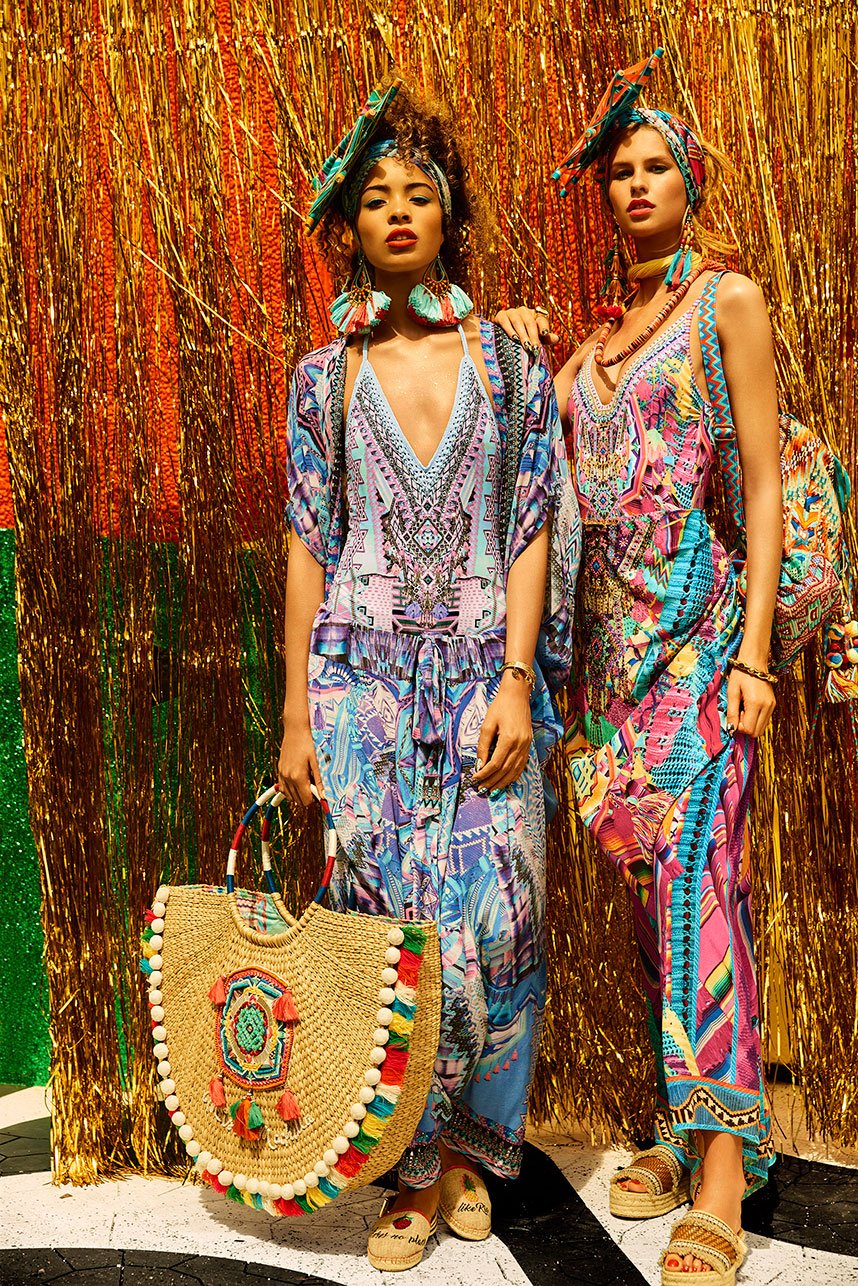 THREADS OF COSMOS HAREM PANTS