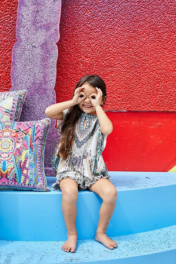 WEAVE ON KIDS OVERSIZED TOP